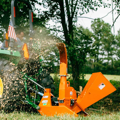 3 Point Wood Chipper Attachment For Tractors Up To 40HP