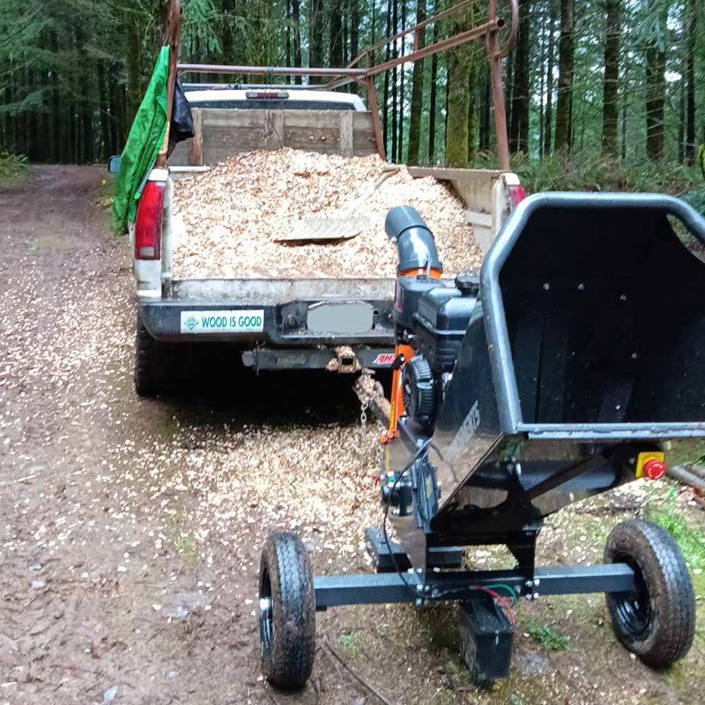 ATV Tow-Behind 5" Wood Chipper